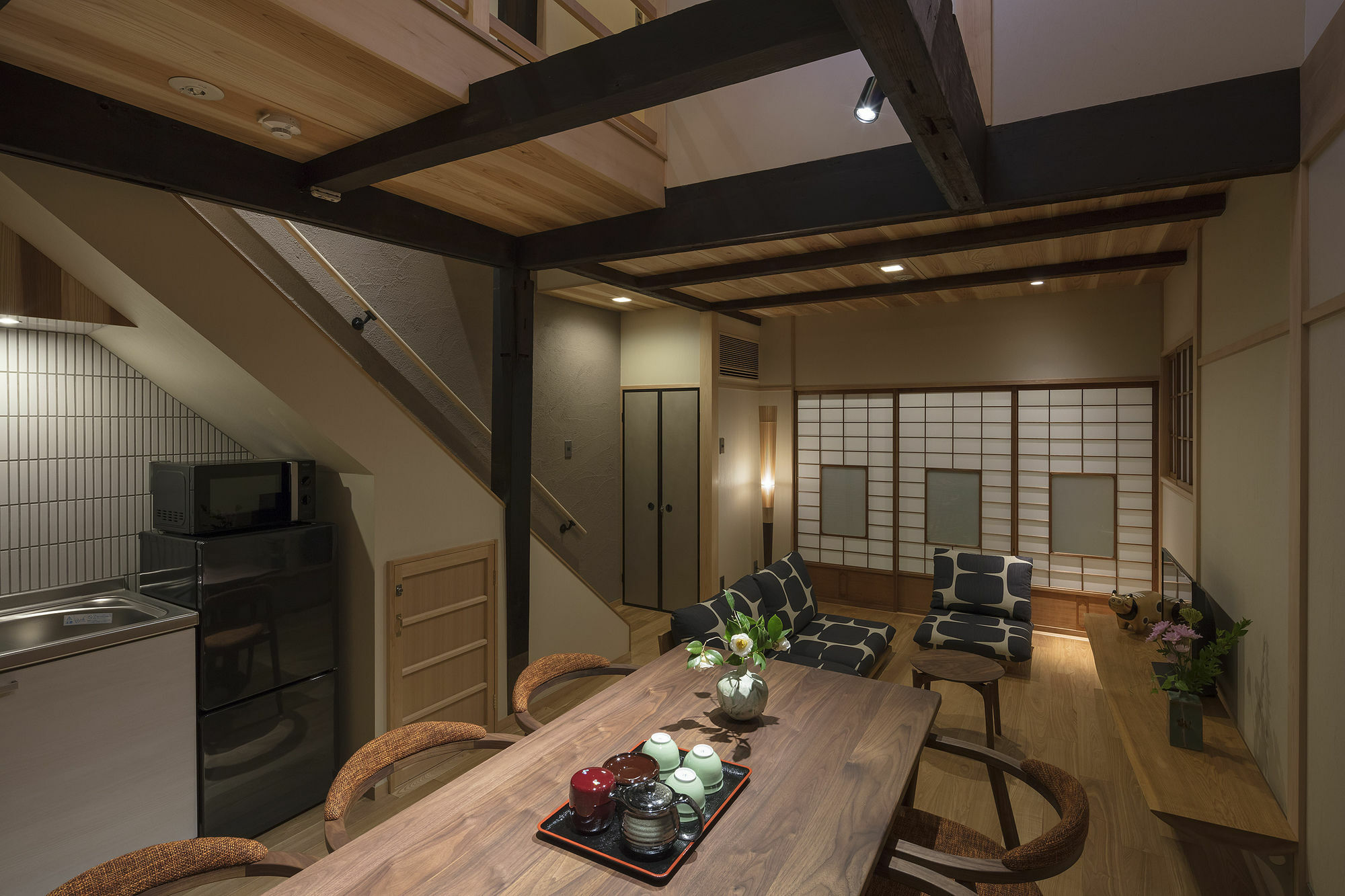 京都市 嶋原 懐傳 町家ヴィラ エクステリア 写真
